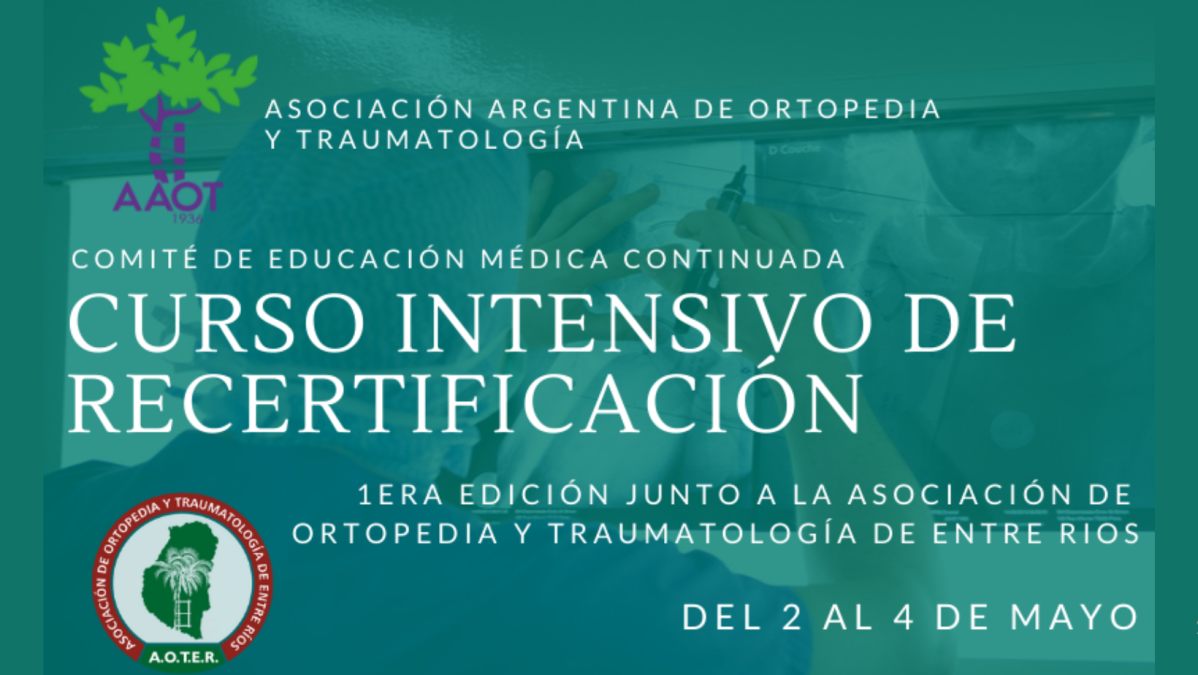 CURSO INTENSIVO DE RECERTIFICACIÓN – ENTRE RÍOS 2022
