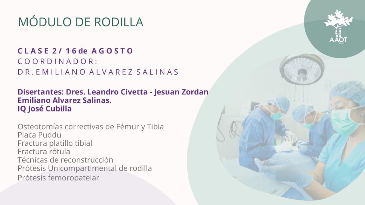CLASE 2 – MÓDULO DE RODILLA – 16/08/23