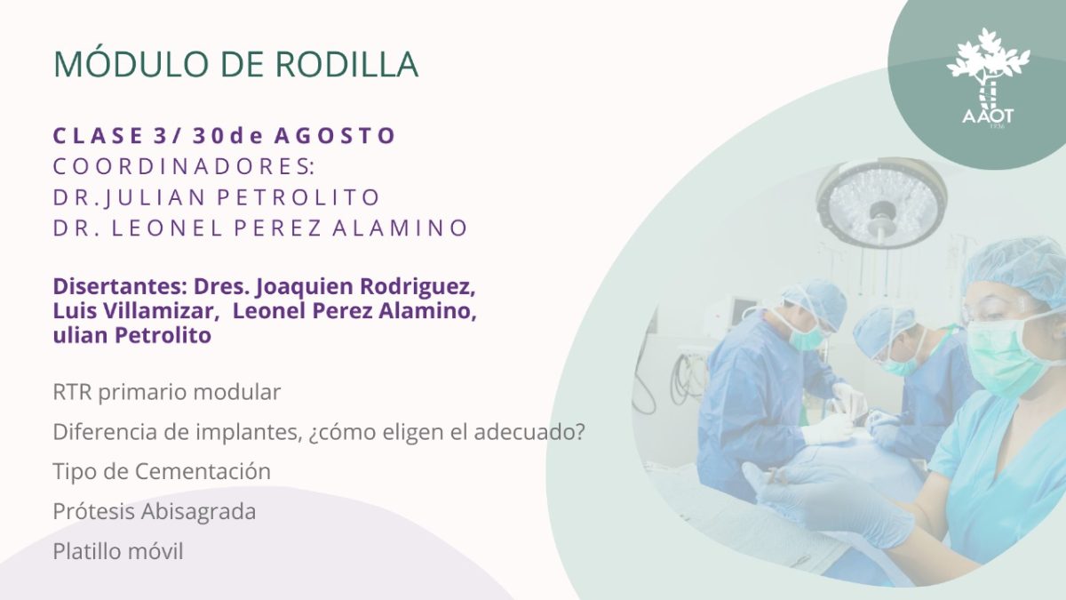 CLASE 3 – MÓDULO DE RODILLA – 30/08/23