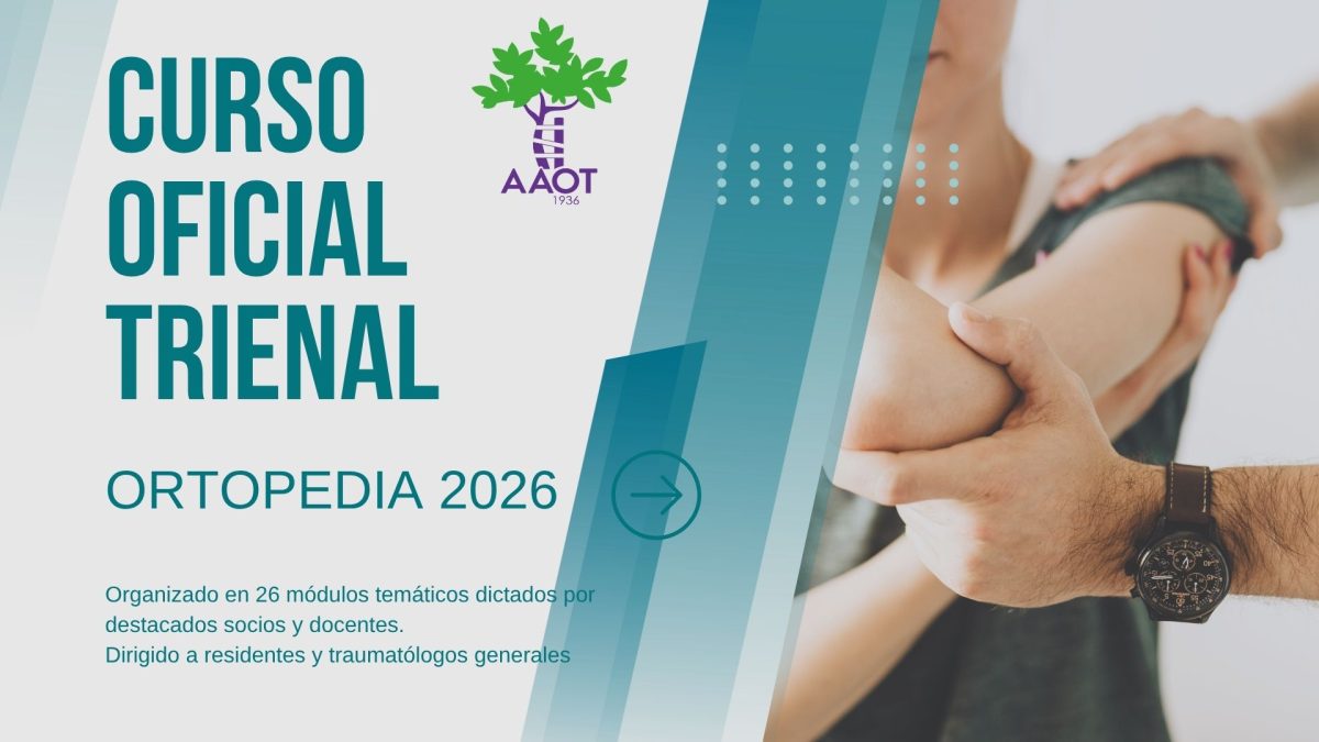 CURSO OFICIAL TRIENAL – ORTOPEDIA 2026